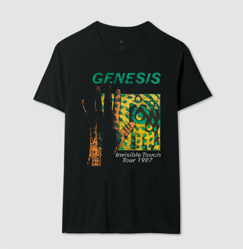 Camiseta Genesis | Invisible Touch Tour 1987