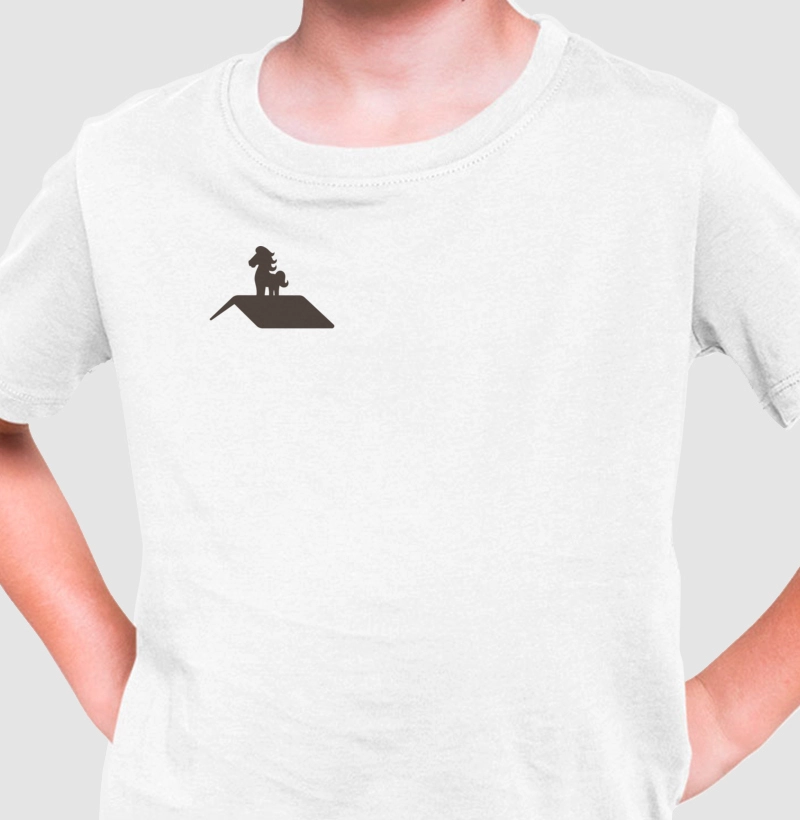 Camiseta Infantil Alma Dourada