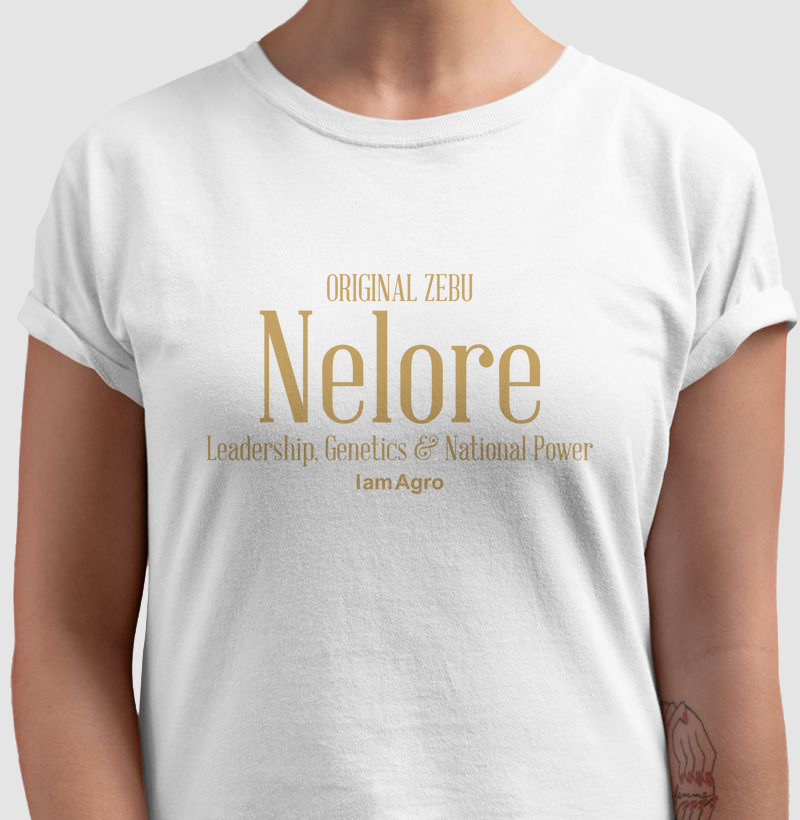 Camiseta Agro Rótulo - Nelore Orginal Zebu