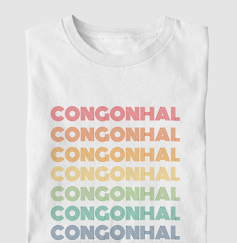 Congonhal Letreiro Retrô