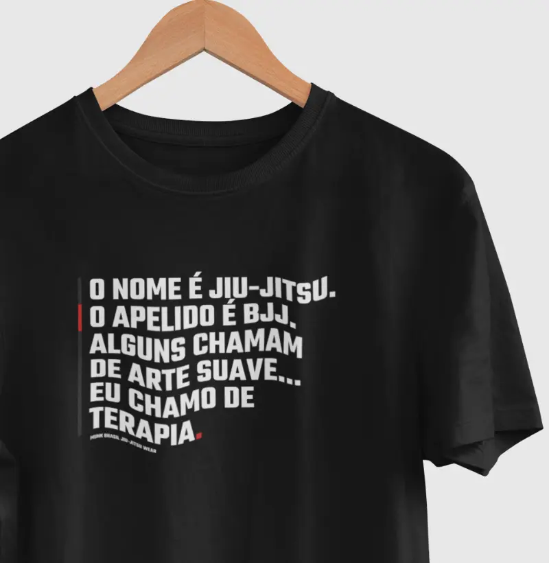 O nome é Jiu-Jitsu, mas eu chamo de terapia.