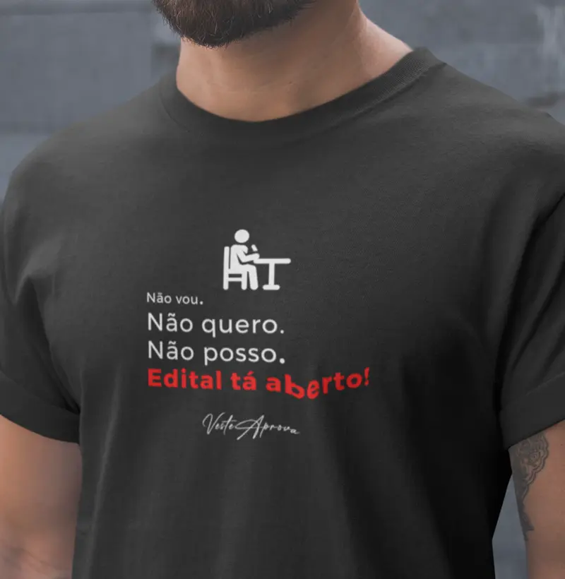 Edital tá aberto