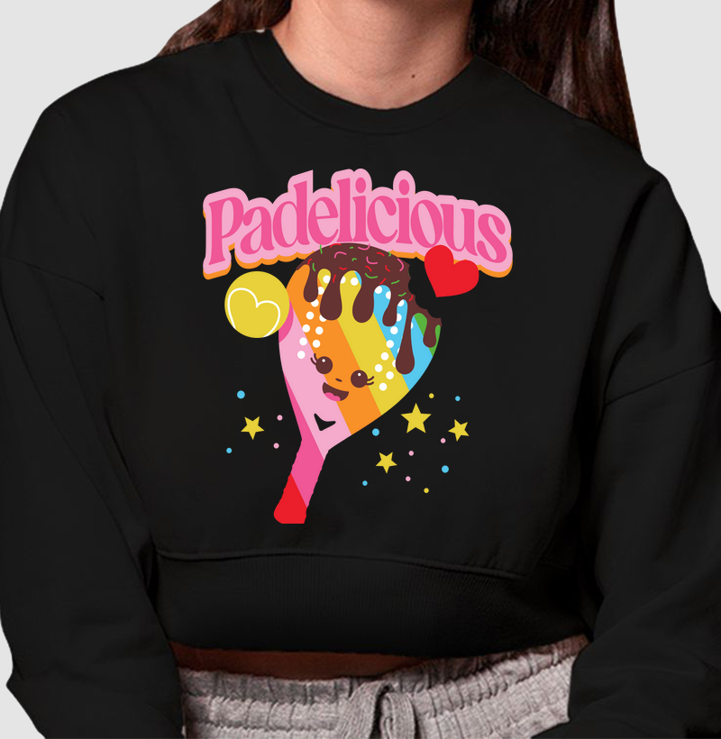 Cropped Moletom Padelicious