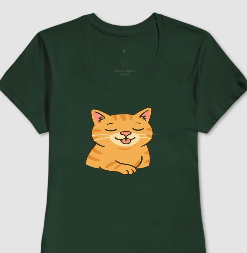 Gatinho Zen – Estampa Relax