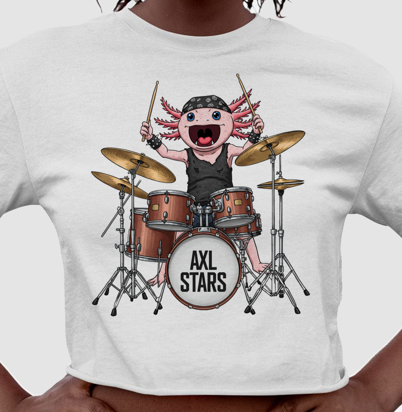 Cropped - AXL, Baterista Rock