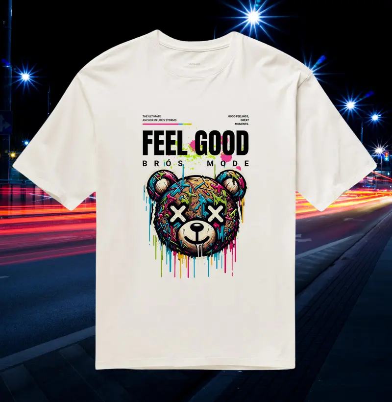 Camiseta Oversized Brós FEEL GOOD