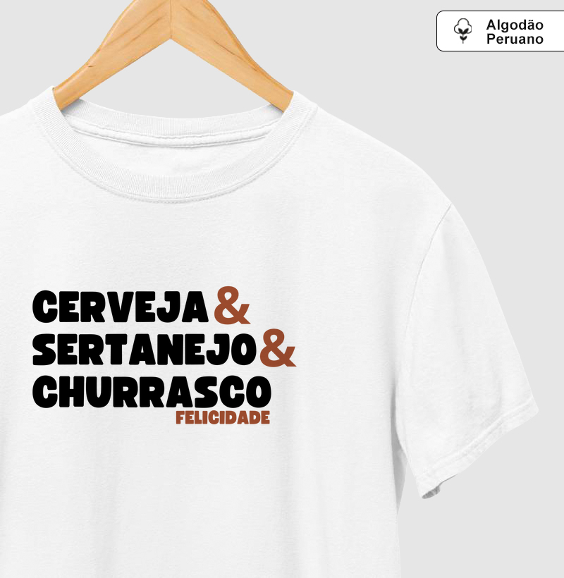 CERVEJA, SERTANEJO, CHURRASCO.
