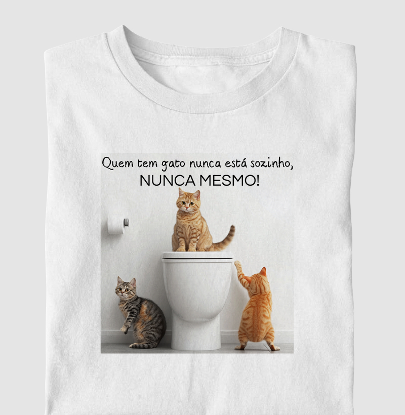 Quem tem gato nunca está sozinho