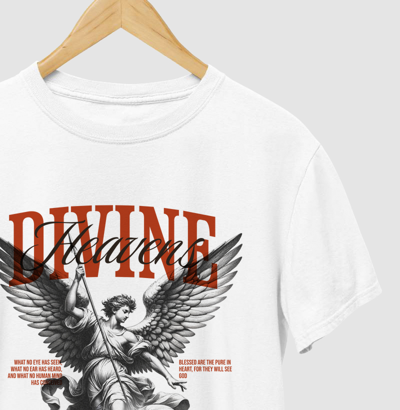 Camiseta Streetwear - Divine Heavens