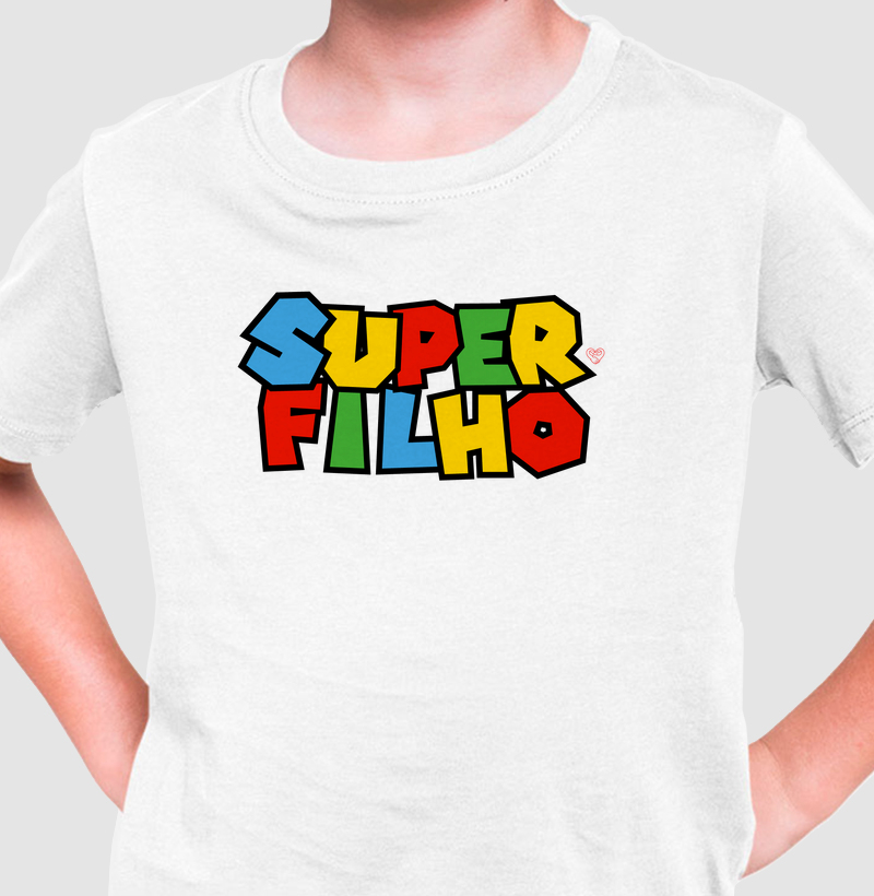 Camiseta Infantil - Super Filho
