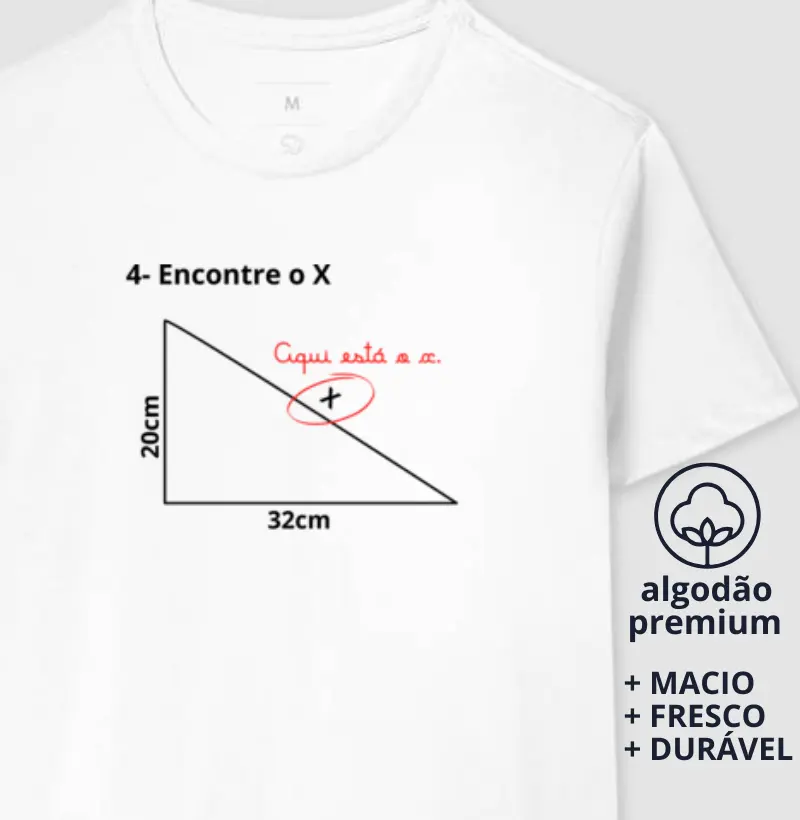 Camiseta Encontre o X