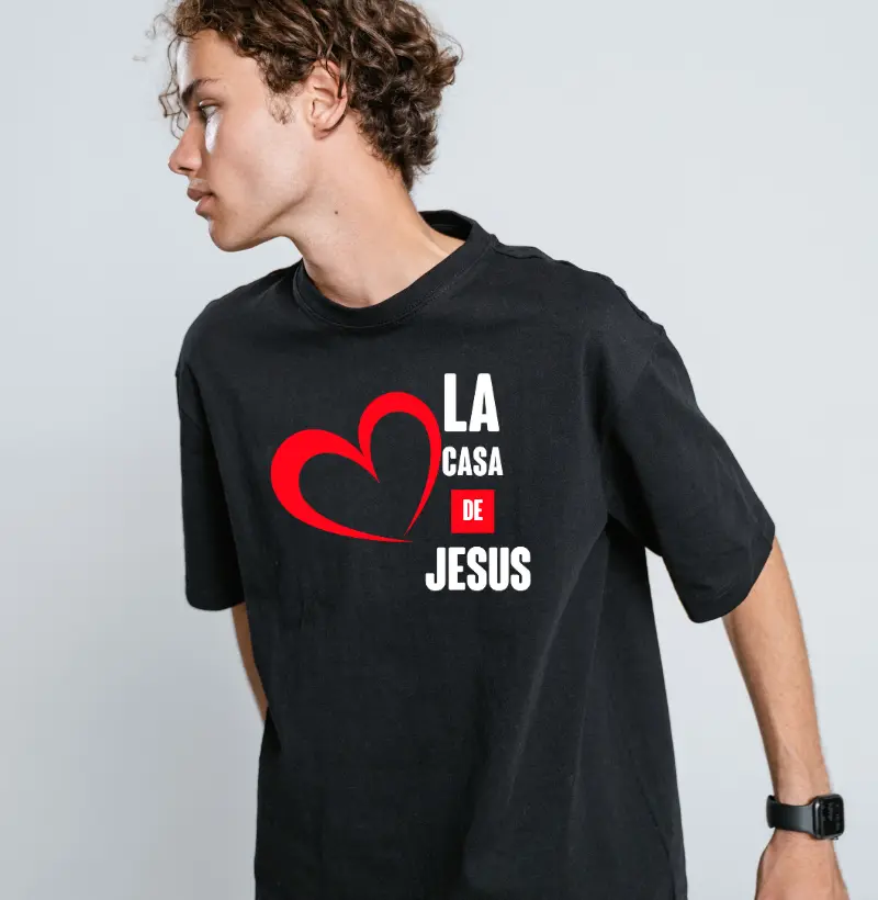 Camisa Preta La casa de Jesus