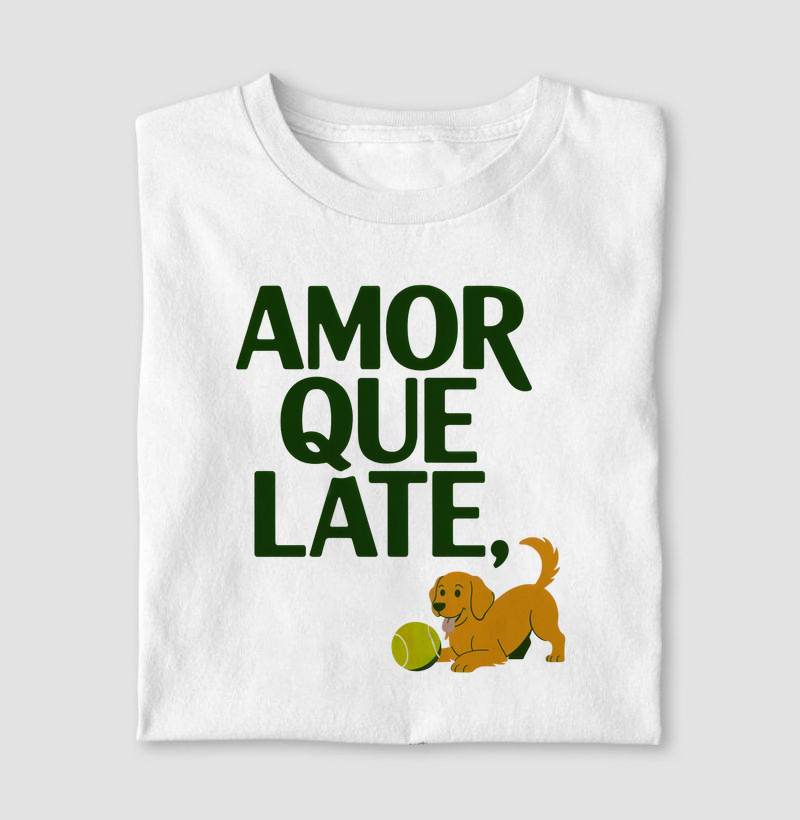 Camiseta Amor que late