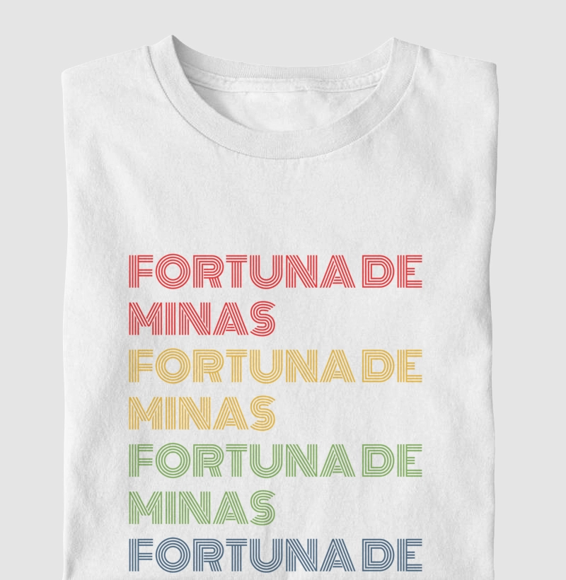 Fortuna de Minas Letreiro Retrô