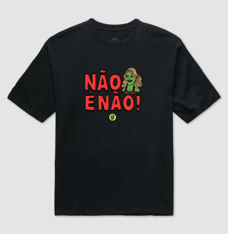 Camiseta Madonna - Não é Não