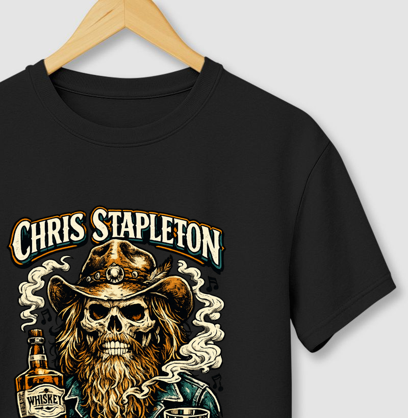Camiseta Chris Stapleton – Tennessee Whiskey