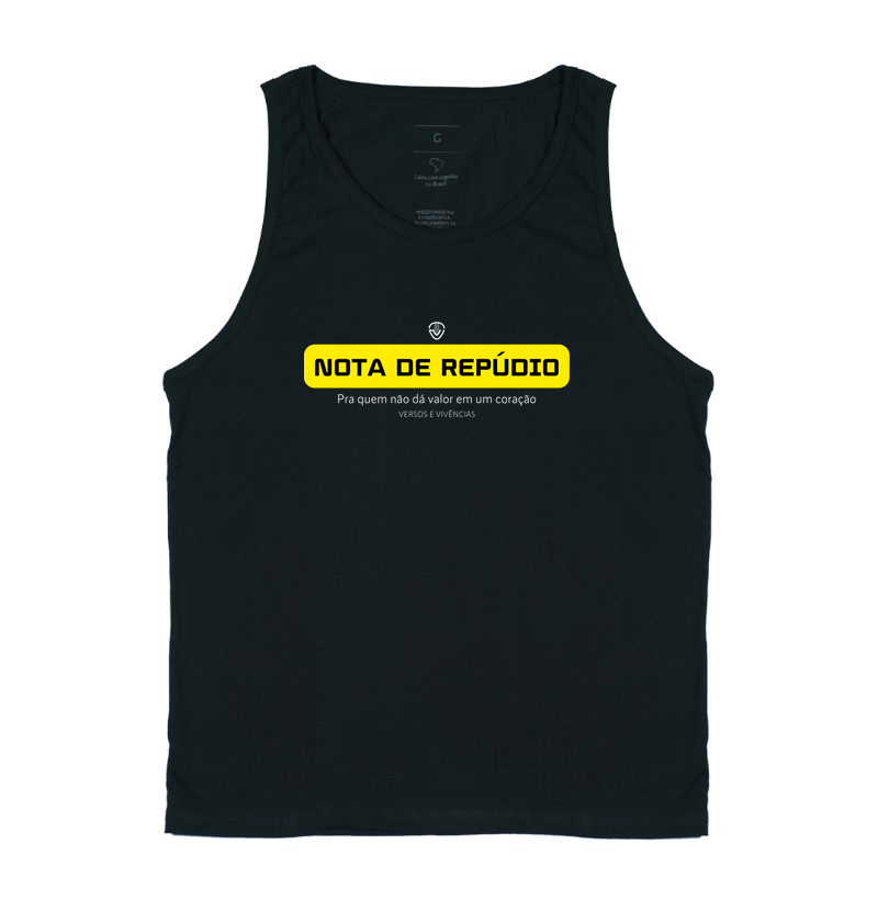 "Nota de repúdio"