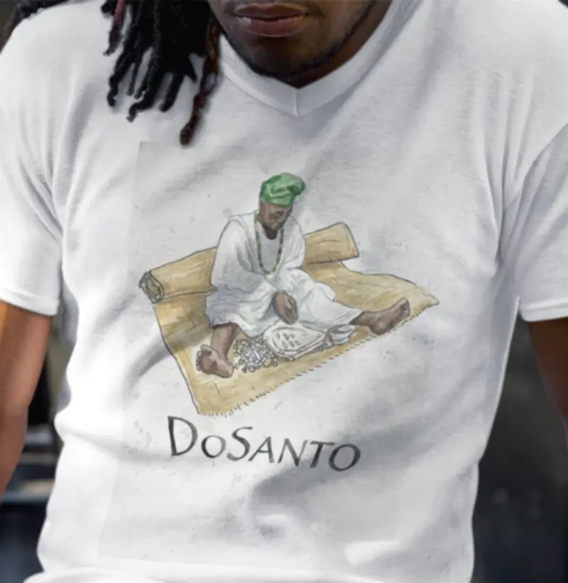 Orunmilá, pintura a óleo