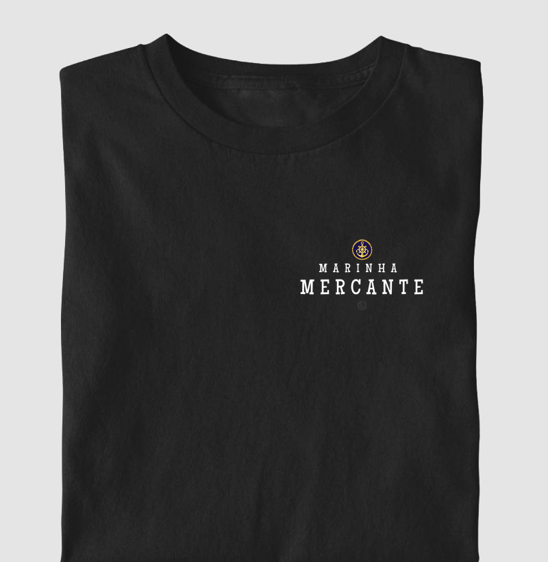 Camiseta Marinha Mercante Minimalista 