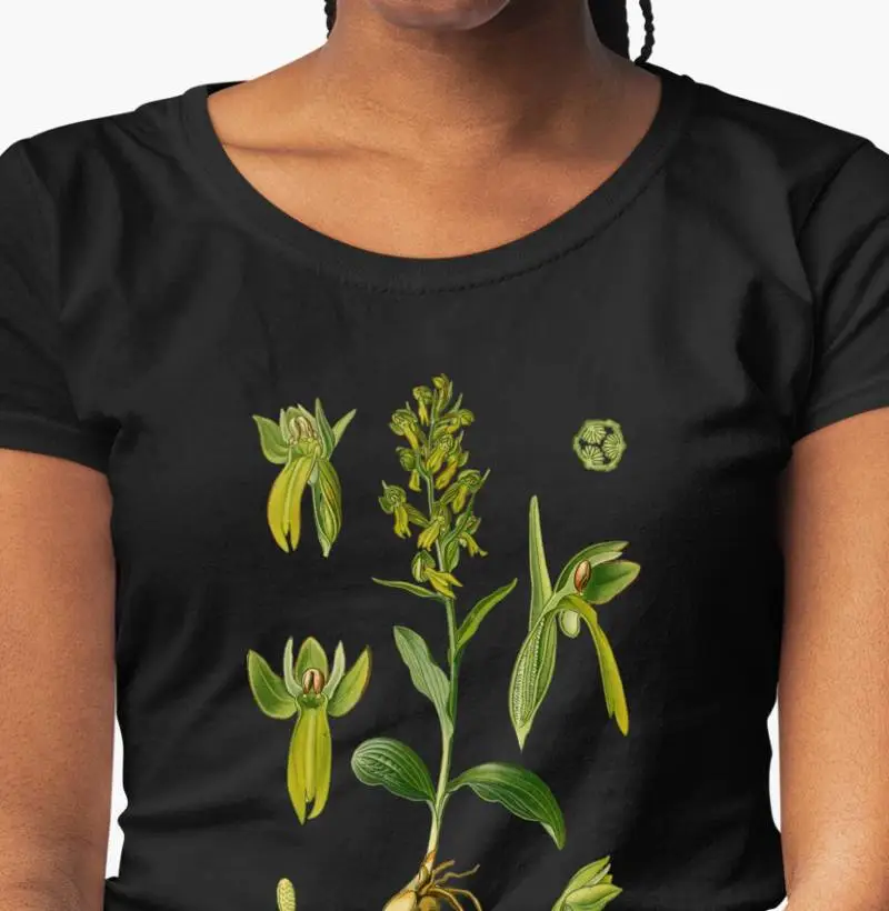 Baby Look Dactylorhiza viridis t-shirt