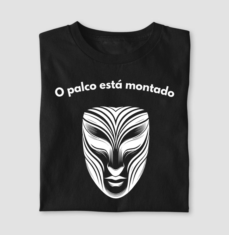 O palco está montado