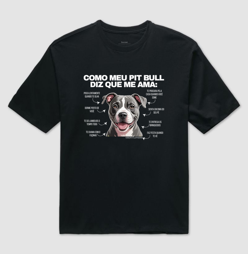 COMO MEU PIT BULL DIZ QUE ME AMA