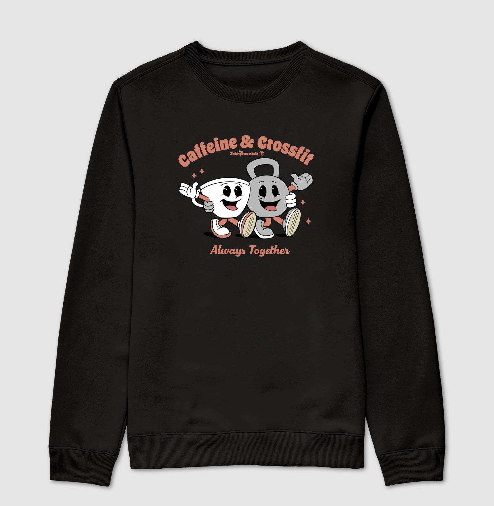 Suéter Moletom Caffeine & Crossfit