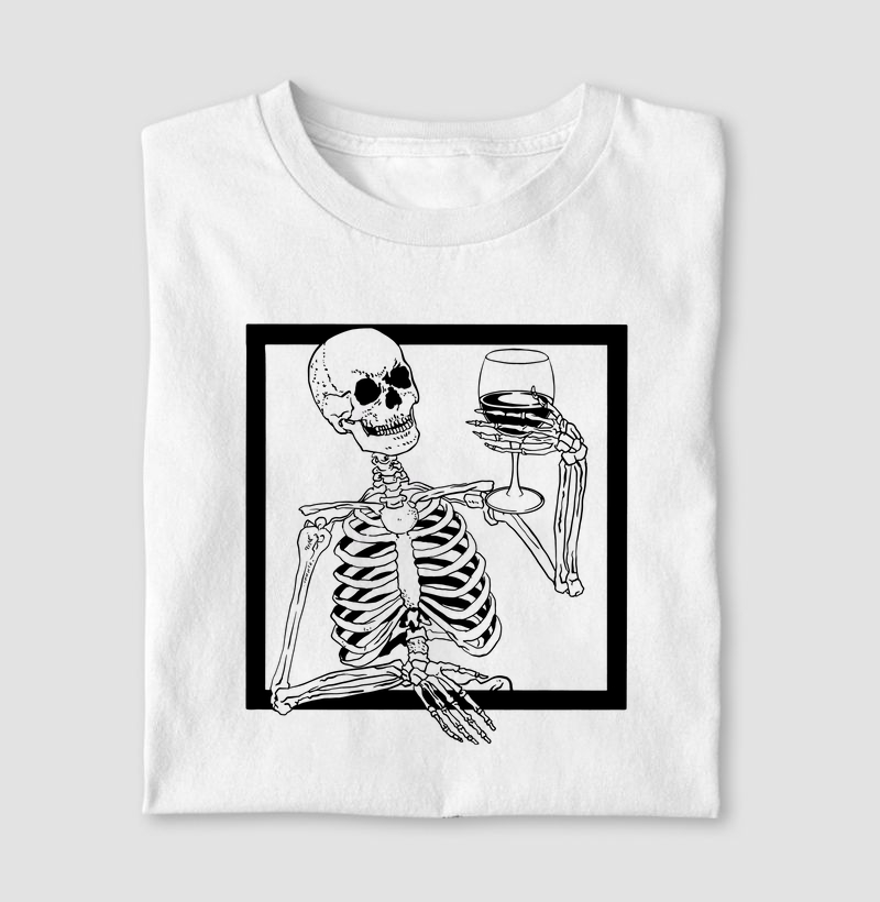 Camiseta Brindando até os Ossos