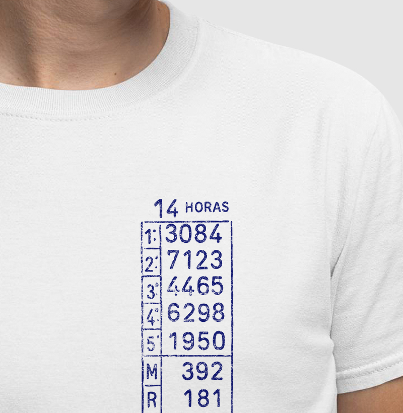 Bilhete do Jogo do Bicho - Compacta