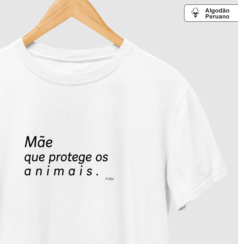 Mãe que protege os animais.