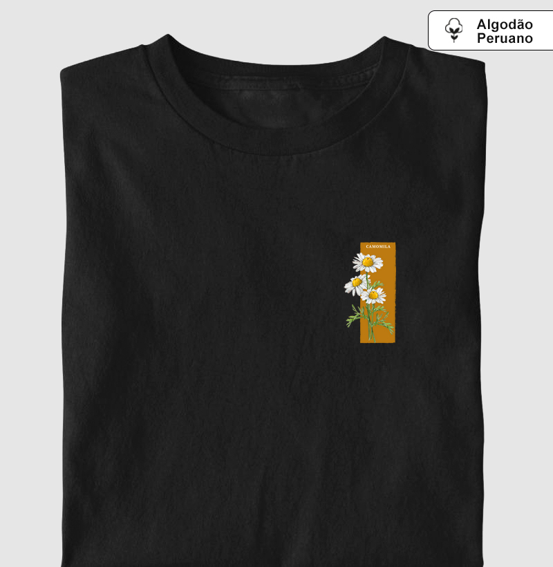 T-shirt Camomila - Algodão Peruano