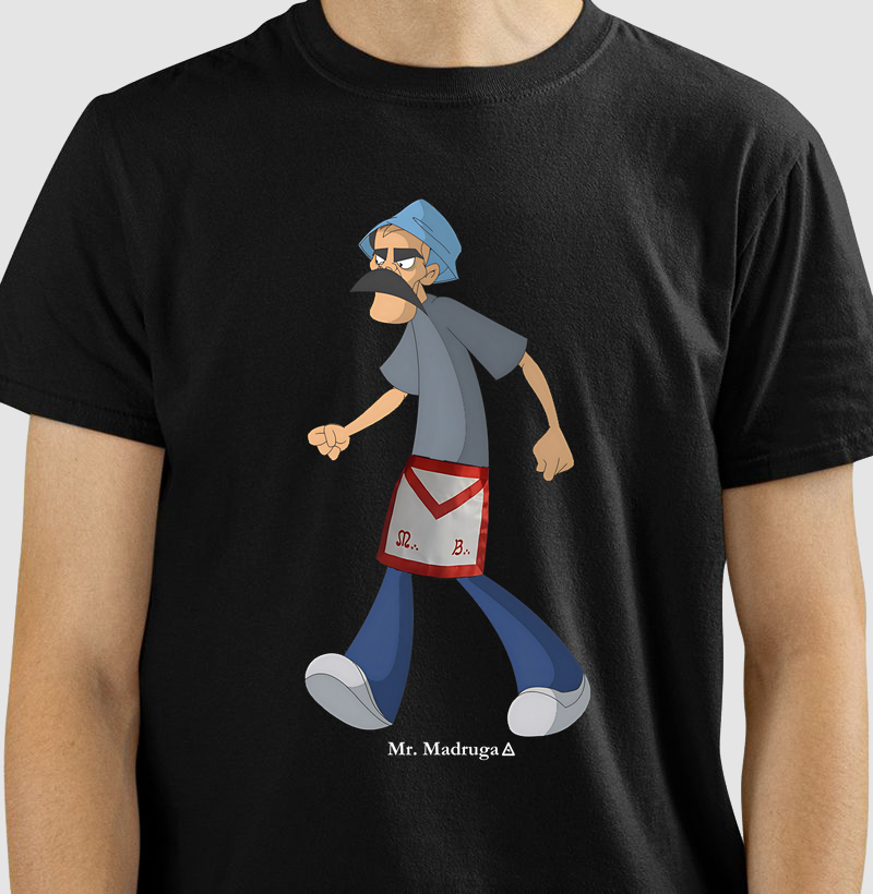 Camiseta Mr. Madruga de Avental 2 - Mr. GADU
