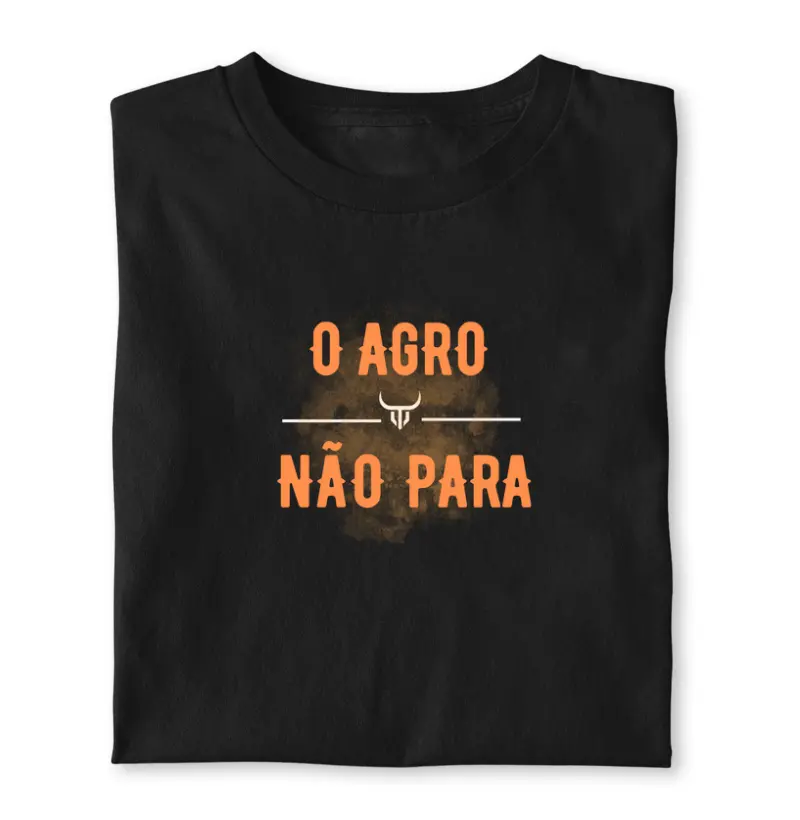 O agro não para com manchas de terra 
