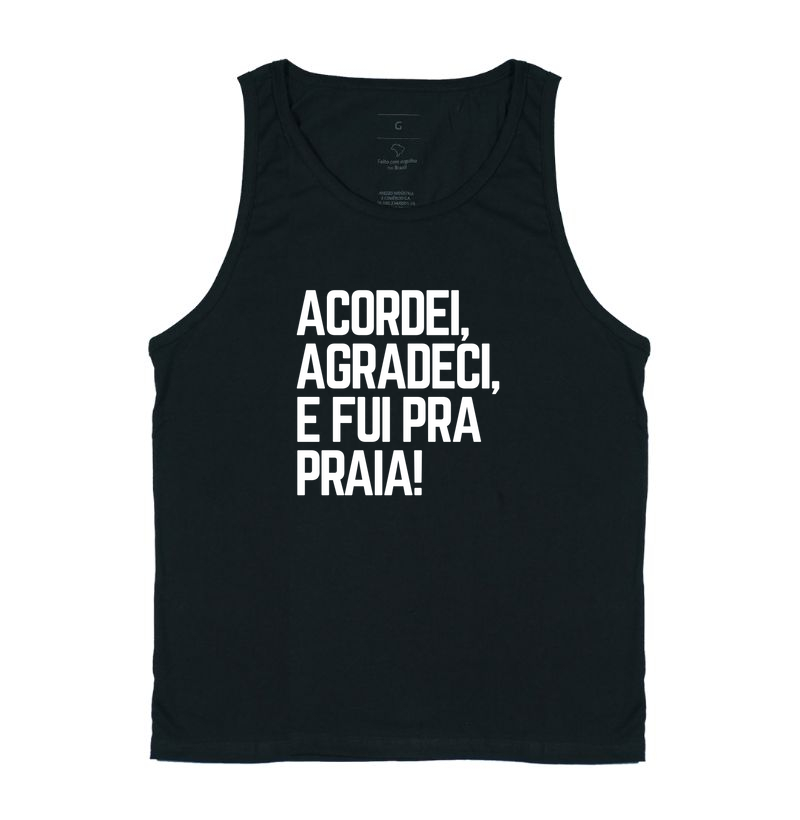 Agradeci e fui a Praia!
