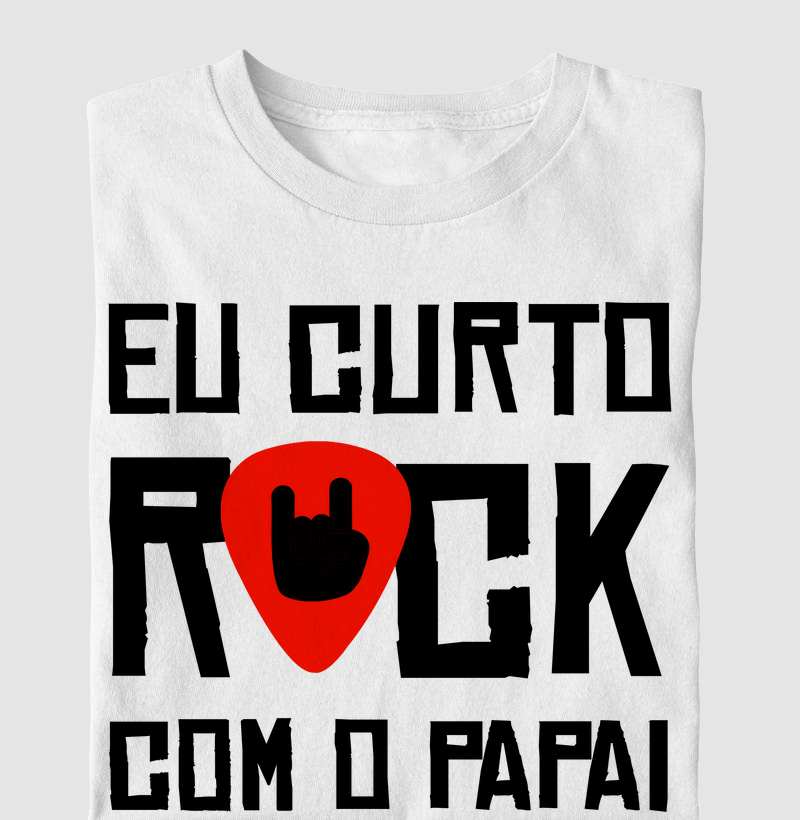 Curto Rock com o Papai