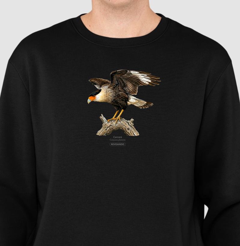 Traços Alados - Carcará - Moletom