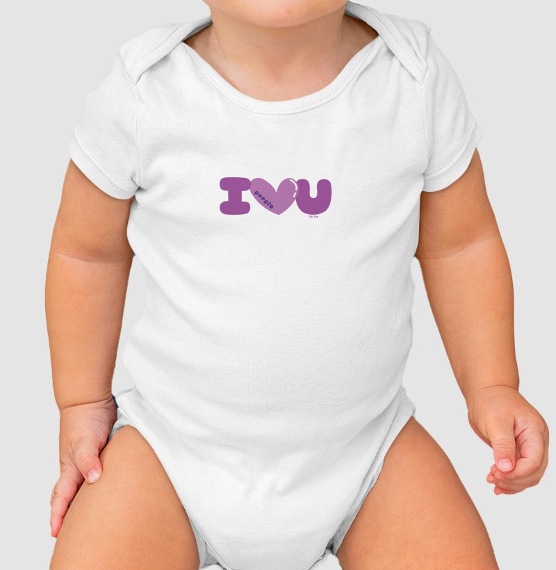 I purple U