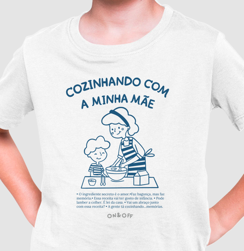 Cozinhanho com a minha mãe - Meninos