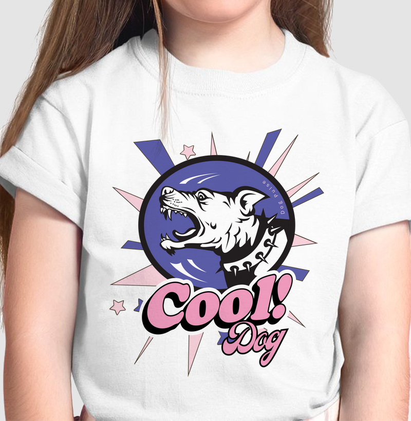Camiseta InfantilDog Pulse – COOL DOG