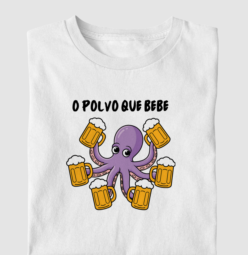 O POLVO QUE BEBE