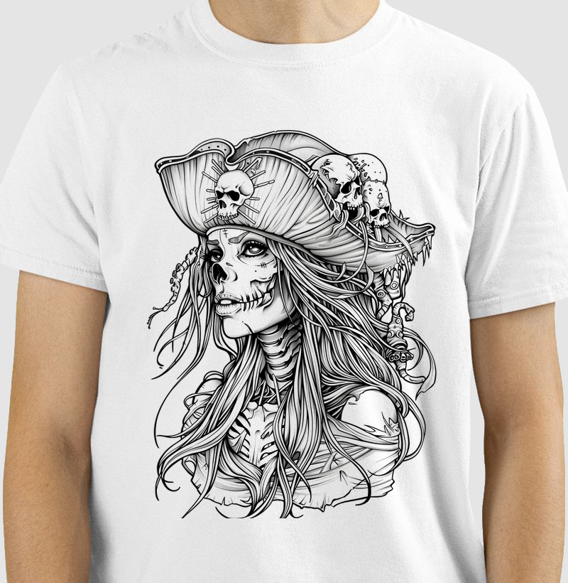 Pirate Skull Girl