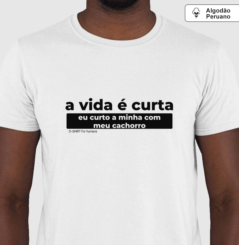 curto com meu cachorro