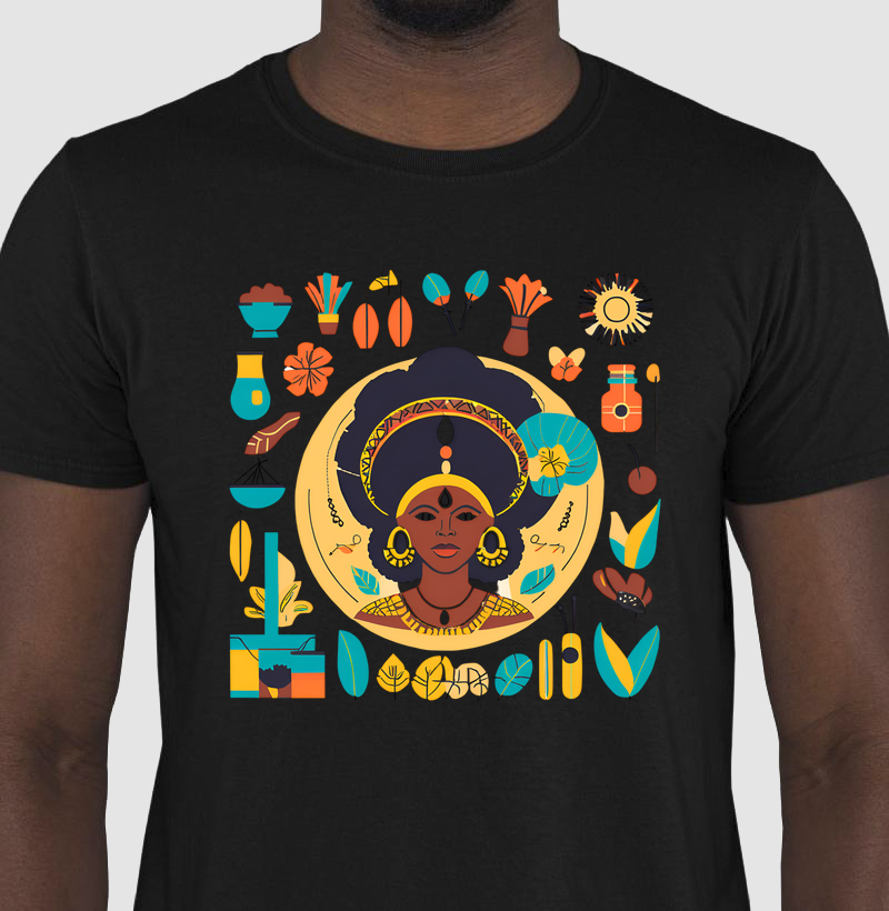 Camiseta Original Elementos Afro