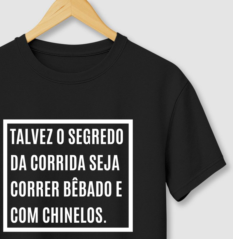 O segredo é corre de chinelos