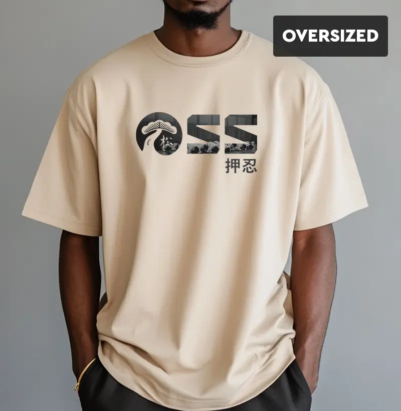 Oss Matsu Kanji - OVERSIZED