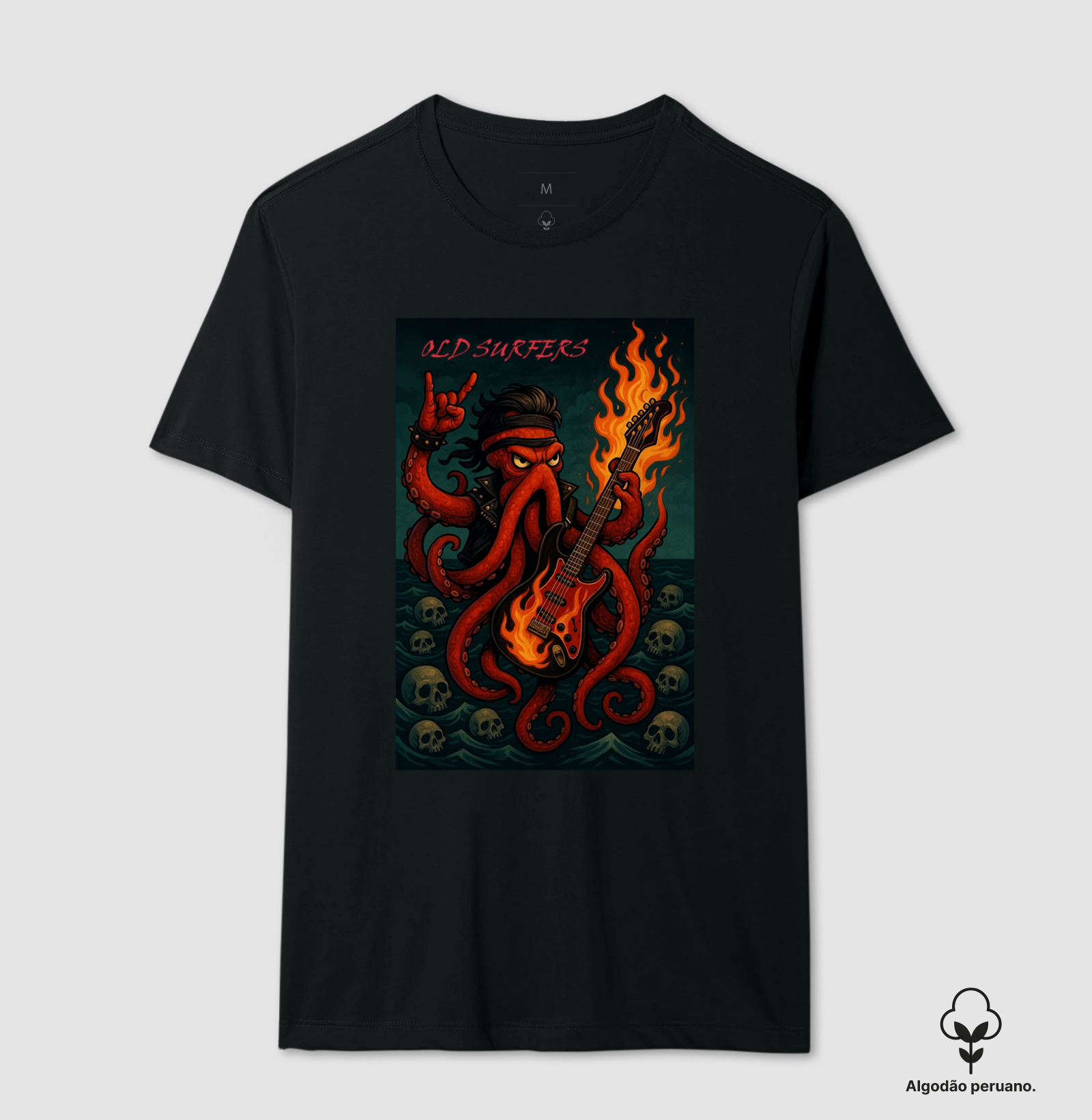 Camisa Old Surfers Rock