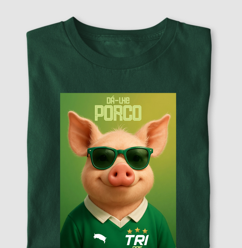Camiseta o Porco é TRI