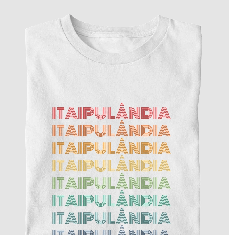 Itaipulândia Letreiro Retrô