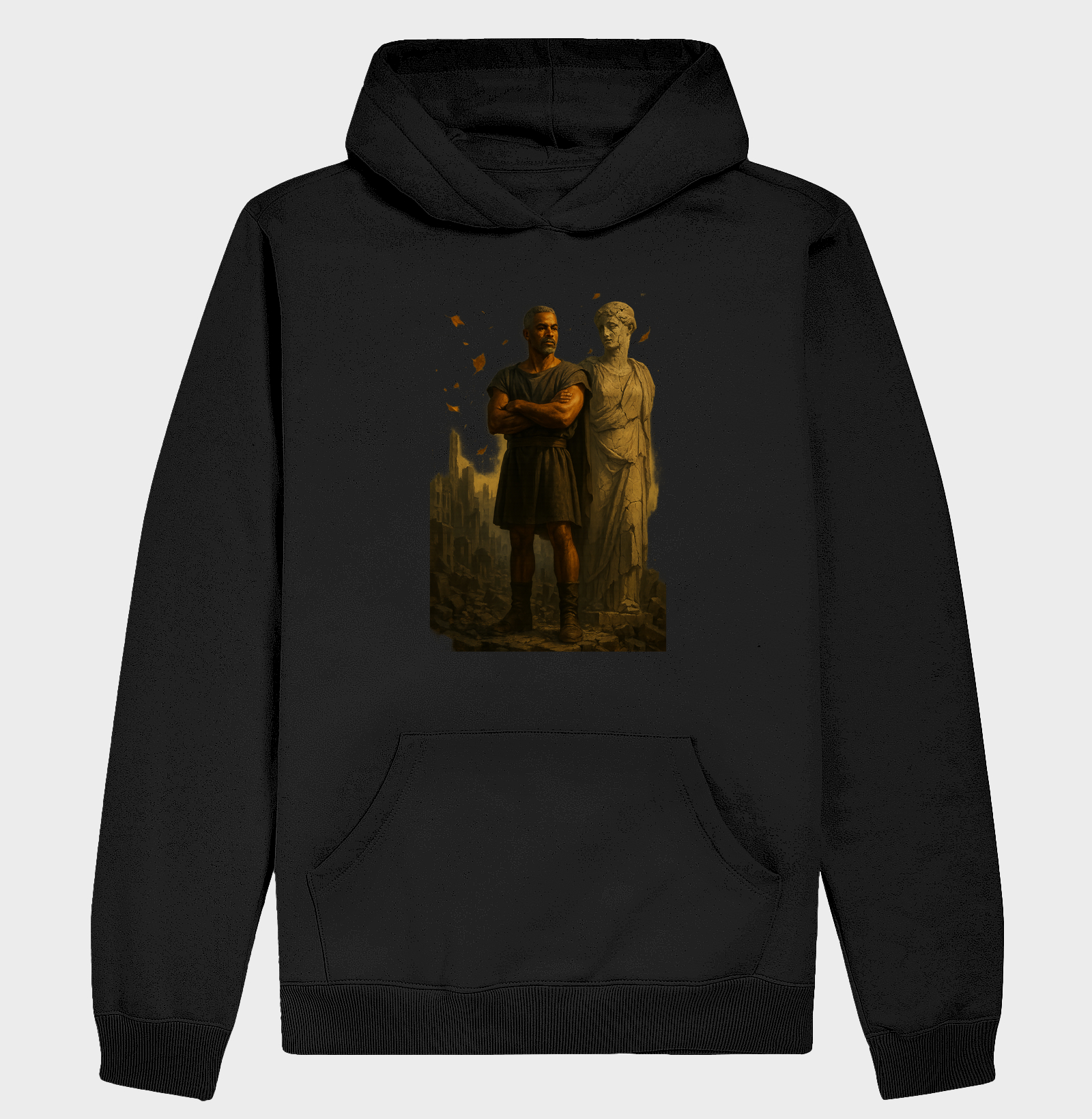 Camiseta "Silêncio e Força" – O Peso do Que Não Se Diz