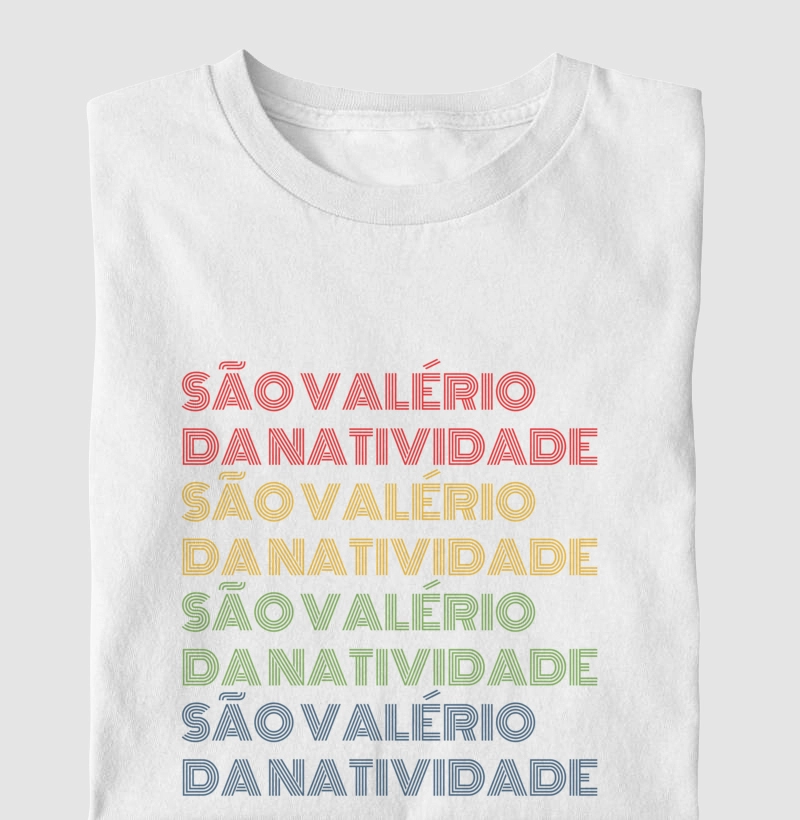 São Valério da Natividade Letreiro Retrô